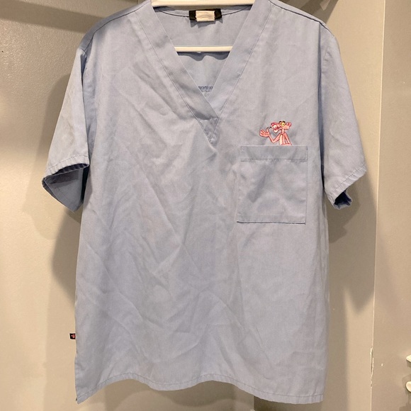 Pink Panther Tops - Pink Panther scrub top